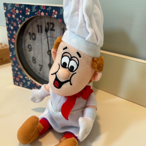 VINTAGE KEEBLER Elf Buckets Keebler Plush Toy 12" Beanie Kitchen Chef - Picture 3 of 6